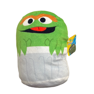 Oscar the Grouch Plush Toy Sesame Street Just Play 8 Inch
